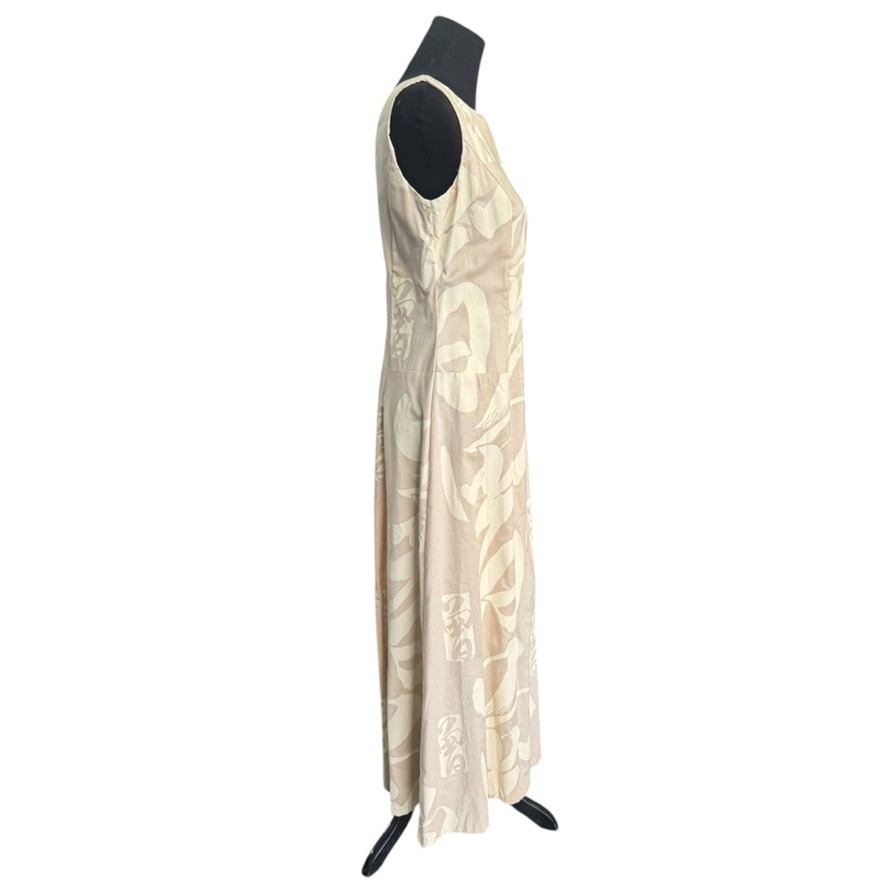 Vintage Sig Zane Sleeveless Maxi Zip-Back Dress – Size M - Picture 4 of 10